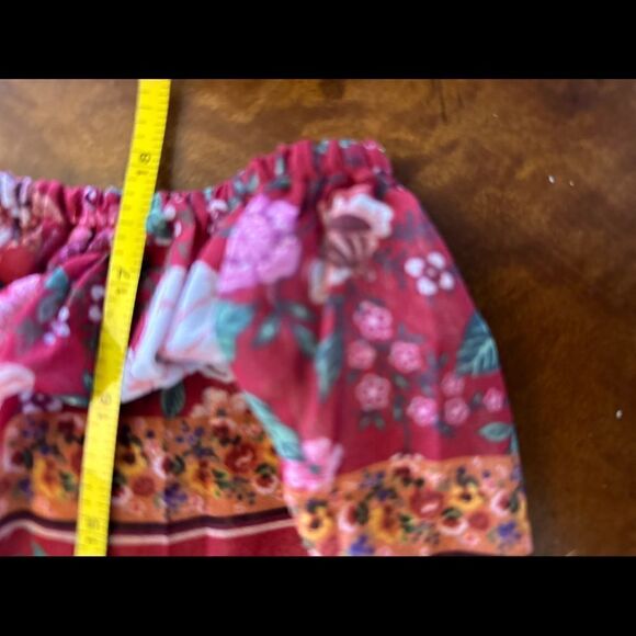 Wayward Fancies Boho Tassel Front Multicolor Dress Size Large - Picture 9 of 12